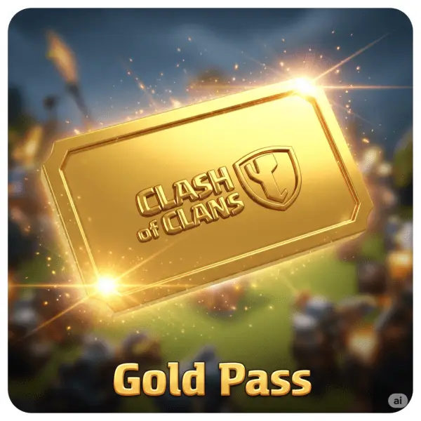 Clash of Clans Gold Pass – Premium Season Pass & Exclusive Rewards (Copy)